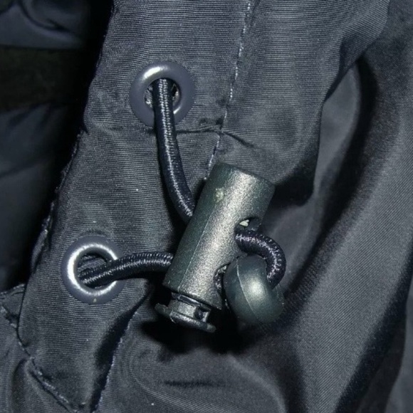 Elora Coat Puffer Long Full Length Warm Ski Winter Vacation Navy Blue Heavy Hood - Picture 14 of 16